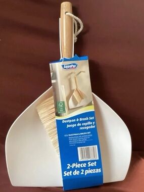 Aquapur Dustpan & Brush Set New